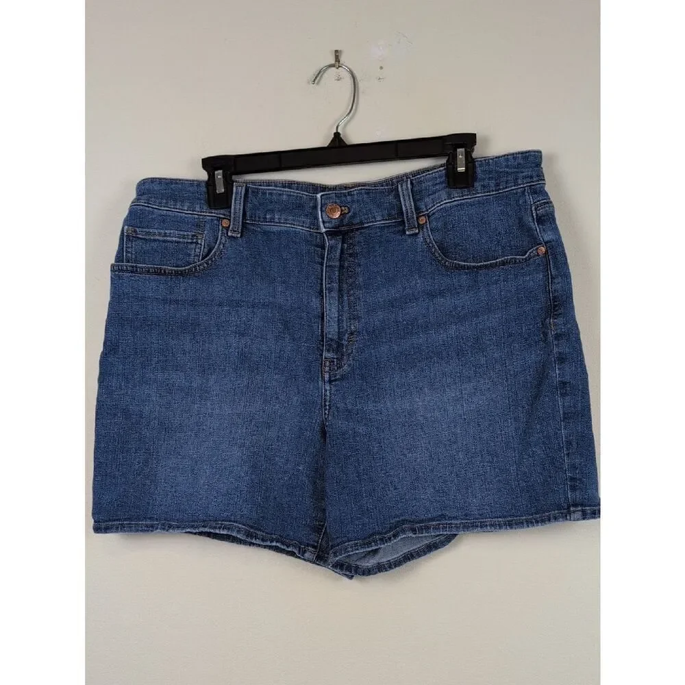 Talbots Relaxed Girlfriend Denim Short 5